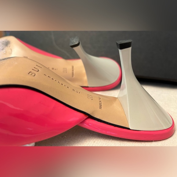 Barbara Bui Pointy Toe Mule - Pink Patent Leather - Picture 7 of 7